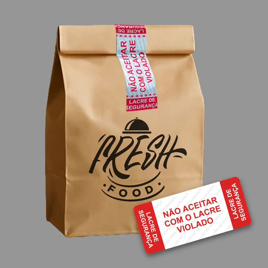 Lacres de seguranca para delivery